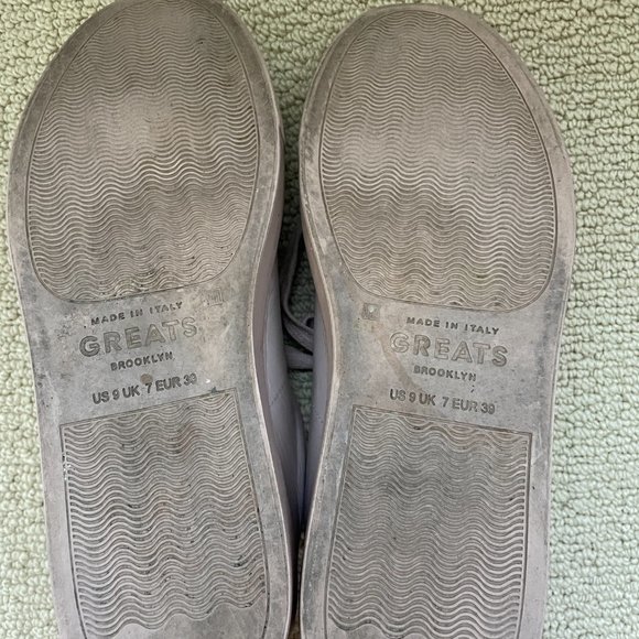 Greats The Royale leather dusty pink sneakers - Picture 4 of 9